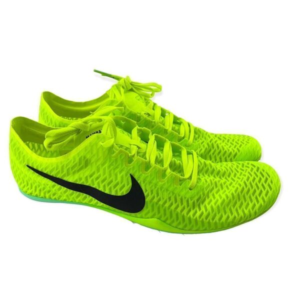 Nike Zoom Mamba V DR9945-700 Electric Yellow Track Spike Running Shoes Size 9.5 - Picture 17 of 17